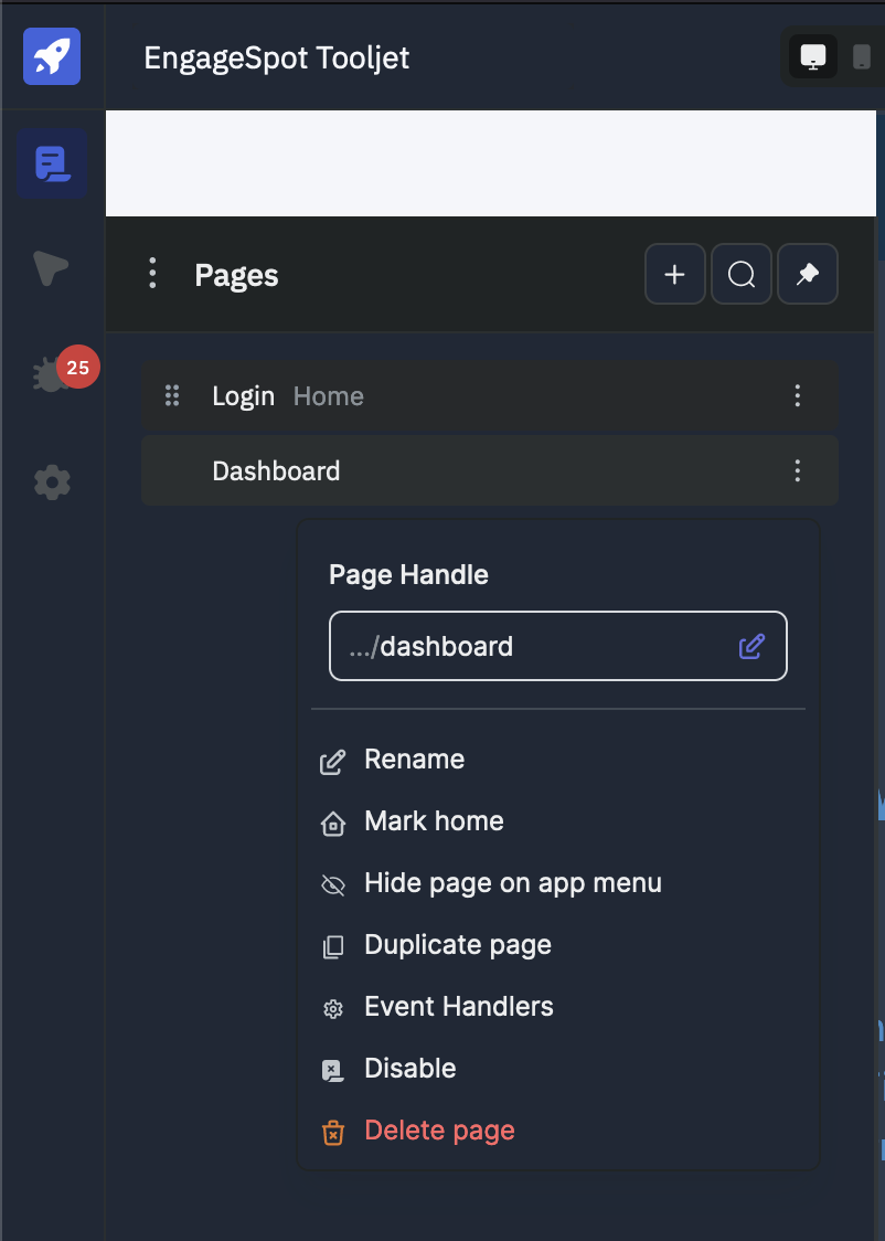 Page Settings